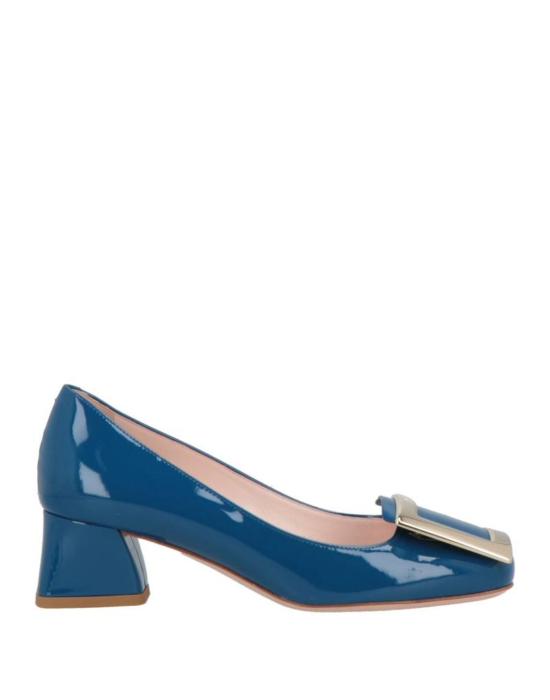 ROGER VIVIER Pumps Damen Blau von ROGER VIVIER