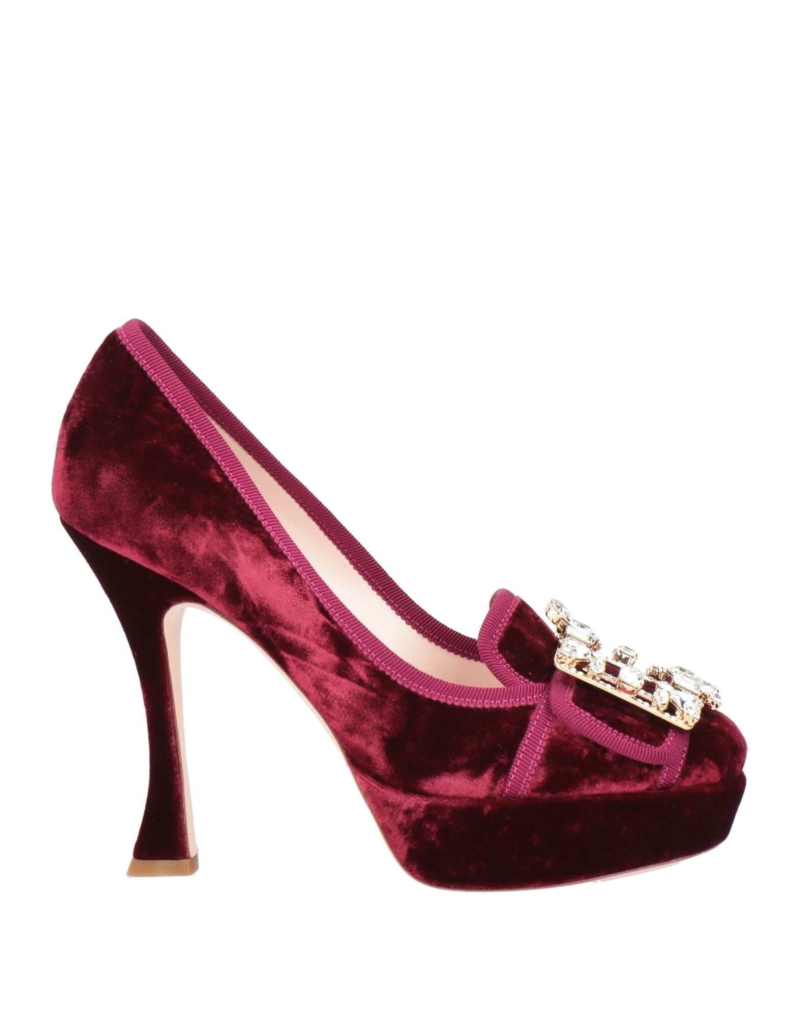ROGER VIVIER Pumps Damen Bordeaux von ROGER VIVIER