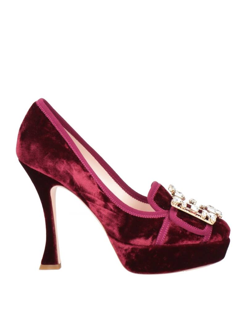 ROGER VIVIER Pumps Damen Bordeaux von ROGER VIVIER