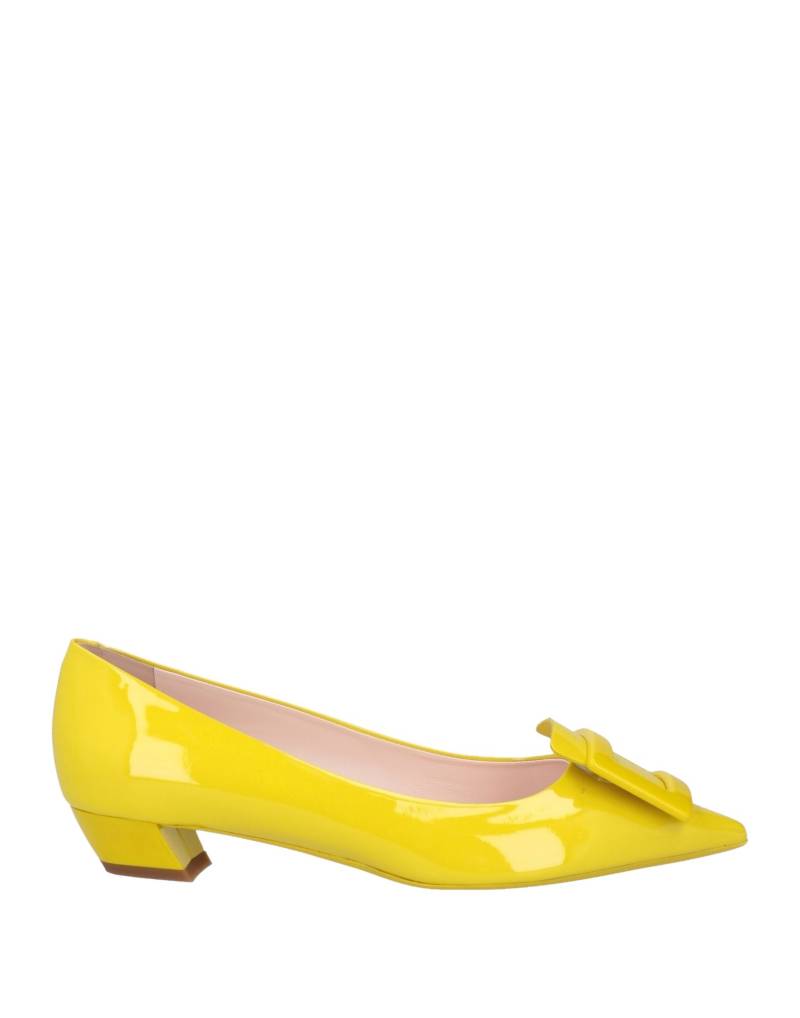 ROGER VIVIER Pumps Damen Gelb von ROGER VIVIER