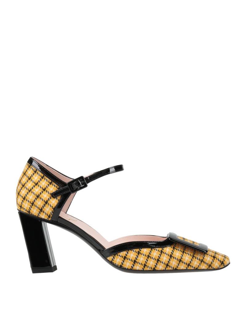 ROGER VIVIER Pumps Damen Gelb von ROGER VIVIER