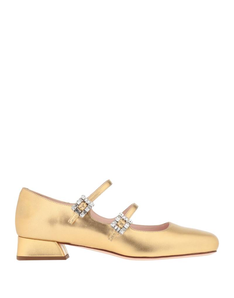 ROGER VIVIER Pumps Damen Gold von ROGER VIVIER