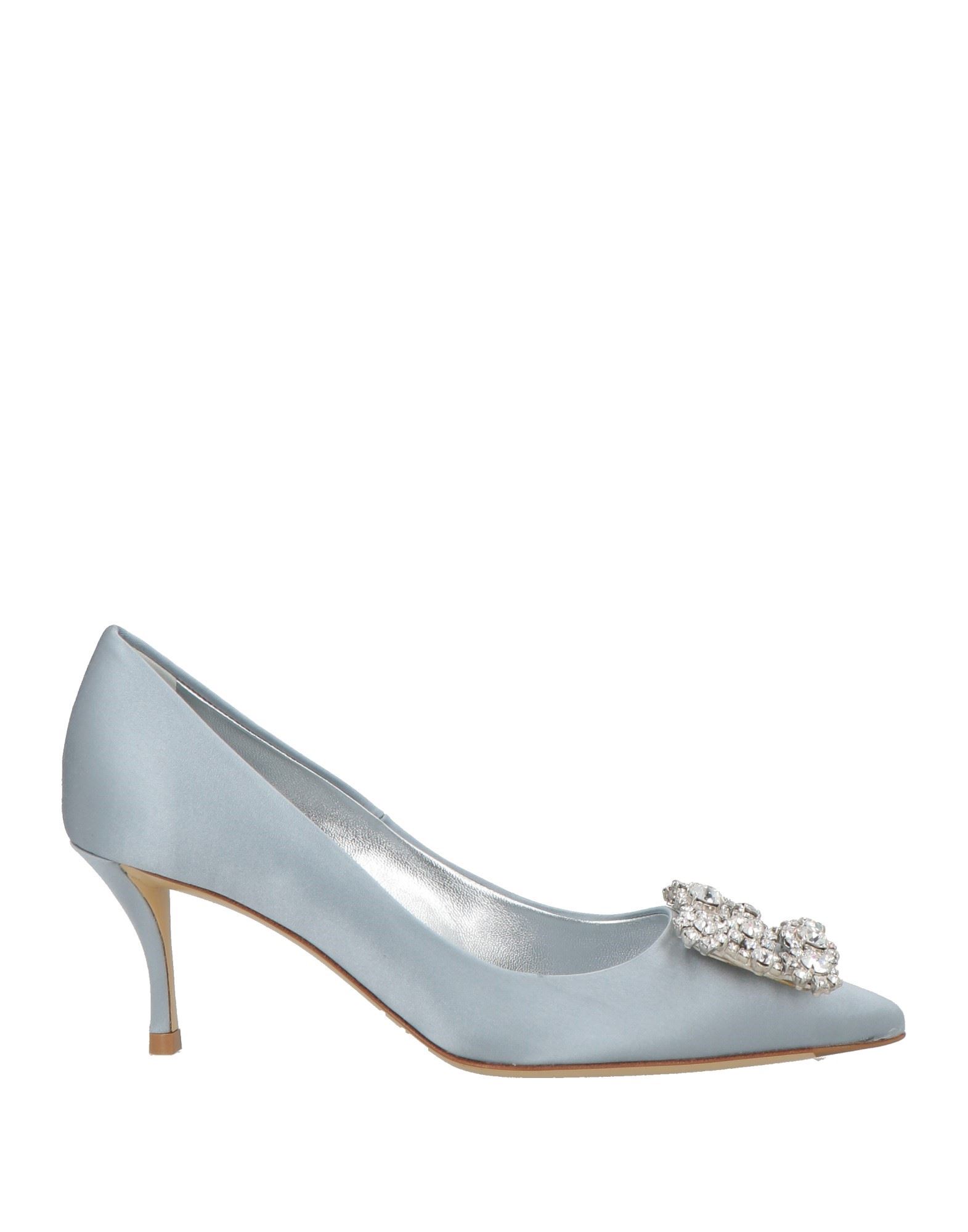 ROGER VIVIER Pumps Damen Hellgrau von ROGER VIVIER