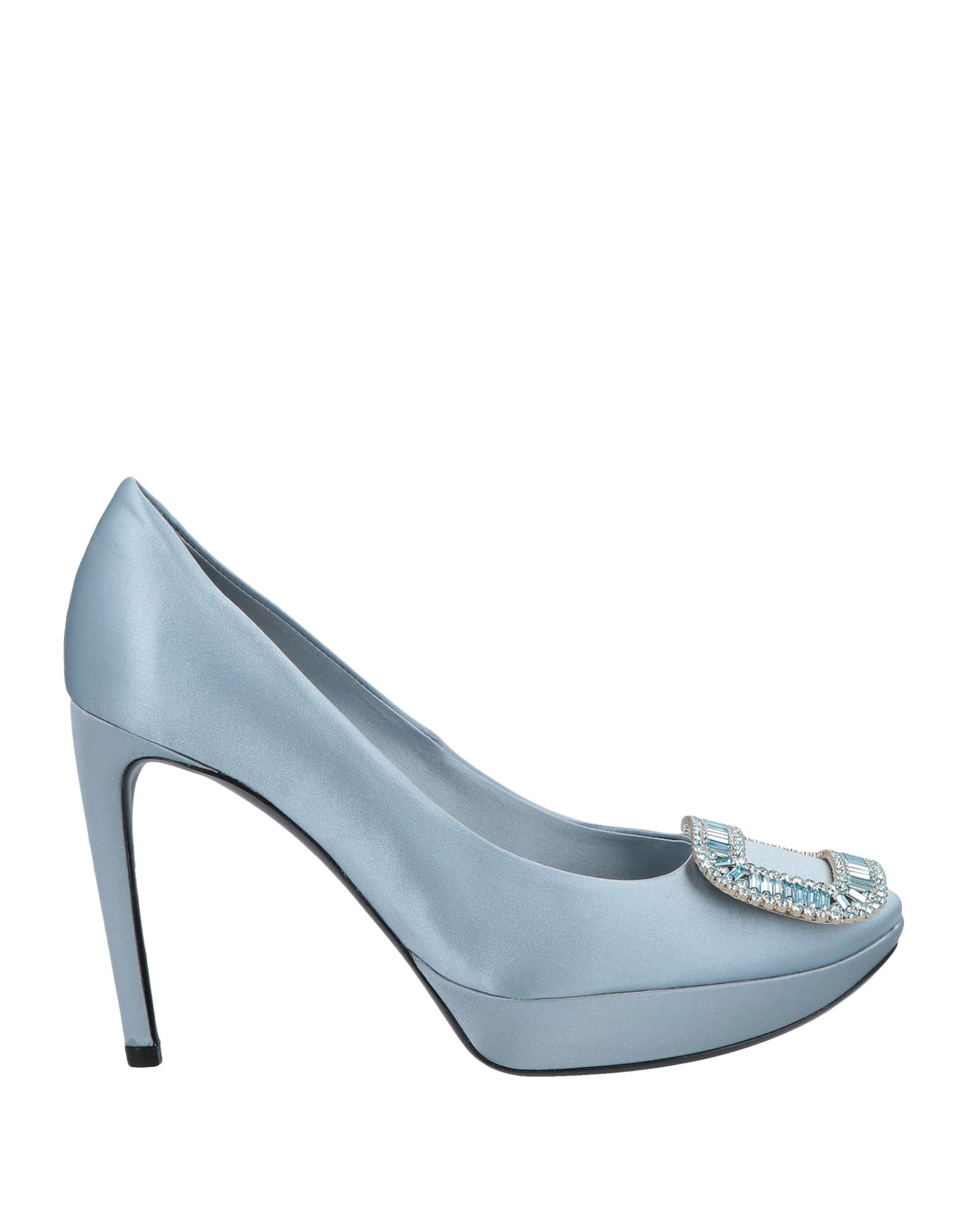 ROGER VIVIER Pumps Damen Himmelblau von ROGER VIVIER