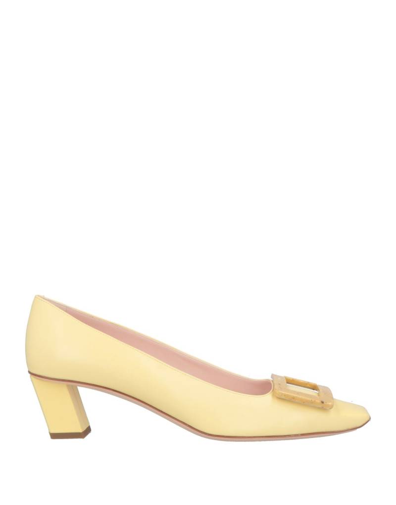 ROGER VIVIER Pumps Damen Pastellgelb von ROGER VIVIER