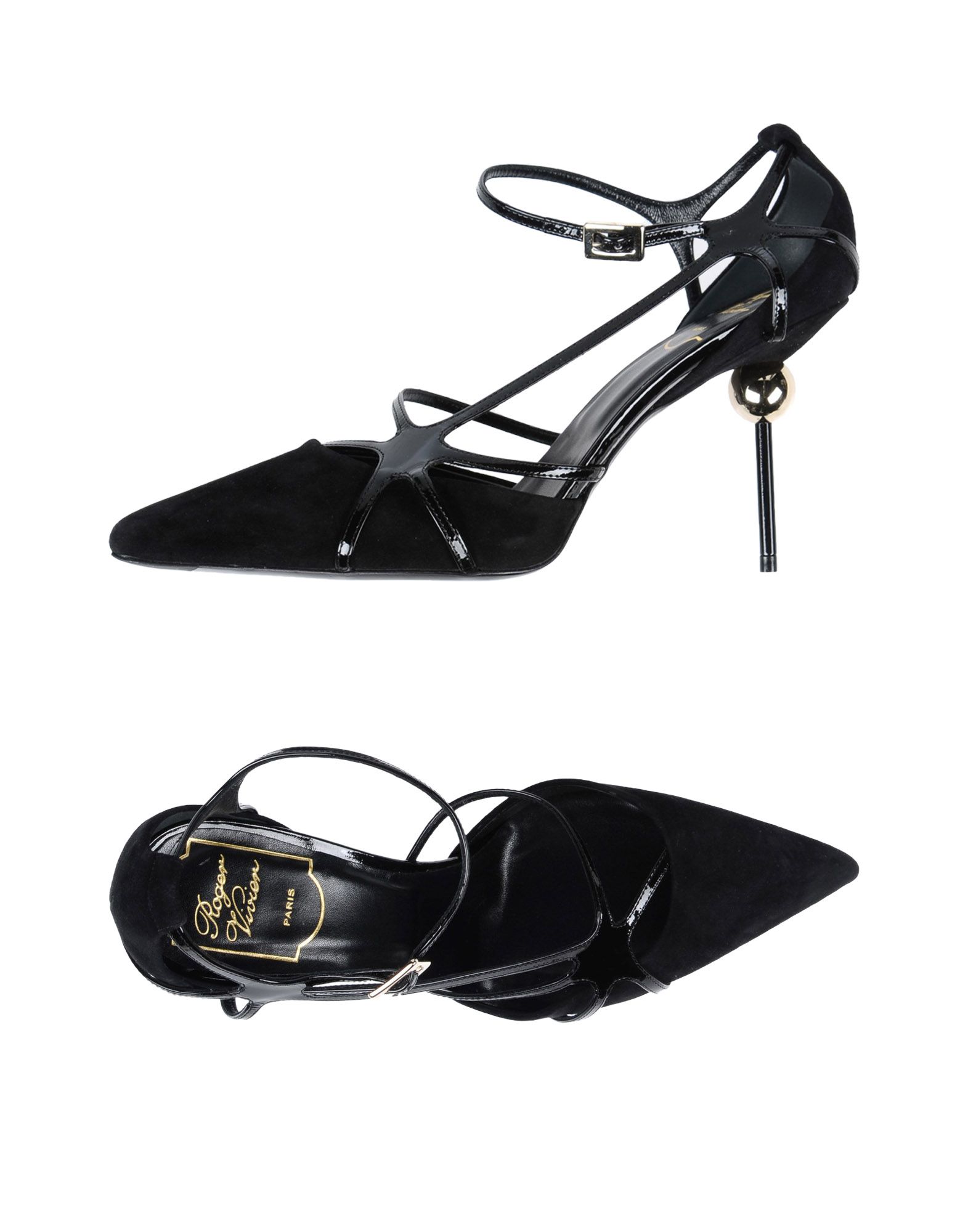 ROGER VIVIER Pumps Damen Schwarz von ROGER VIVIER