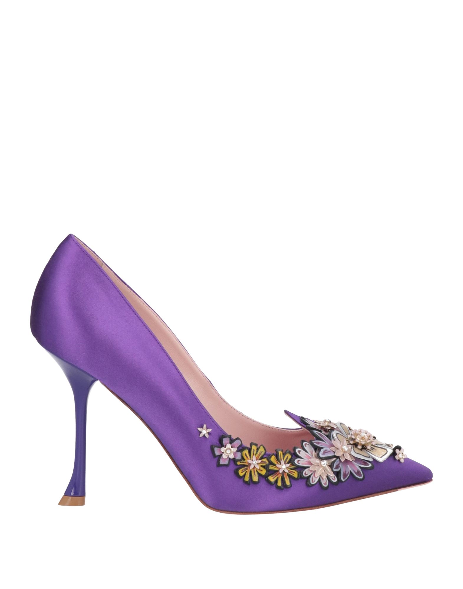 ROGER VIVIER Pumps Damen Violett von ROGER VIVIER