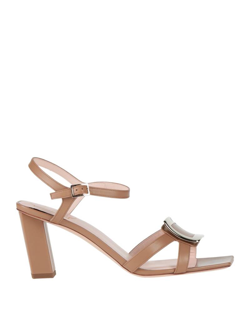 ROGER VIVIER Sandale Damen Beige von ROGER VIVIER