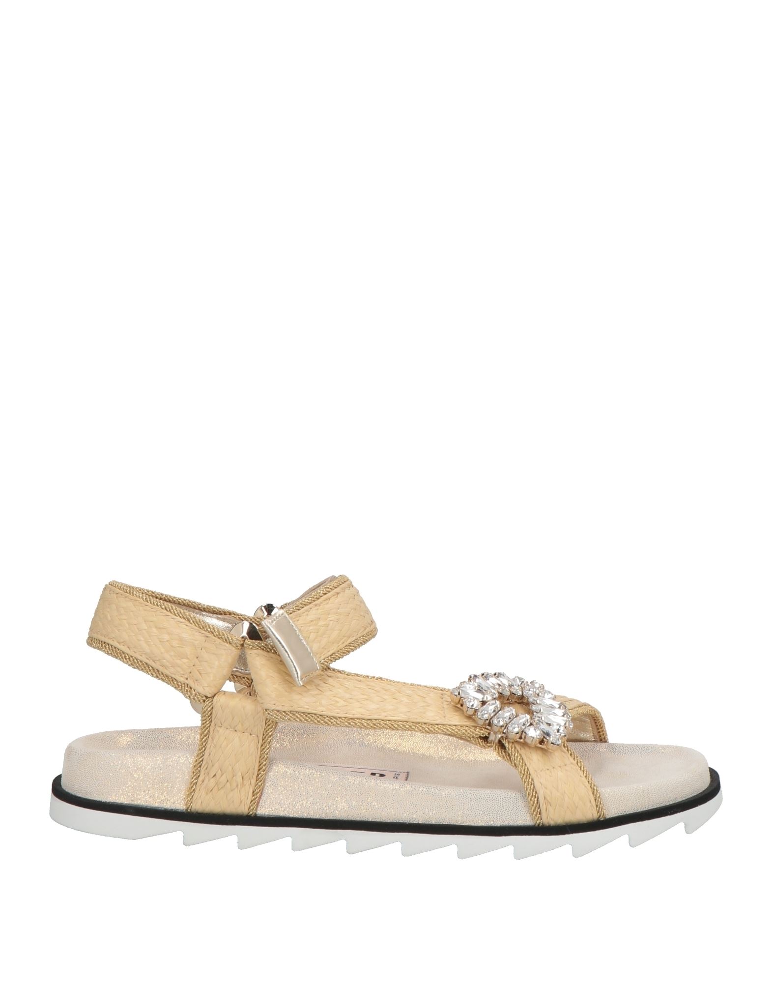 ROGER VIVIER Sandale Damen Cremeweiß von ROGER VIVIER