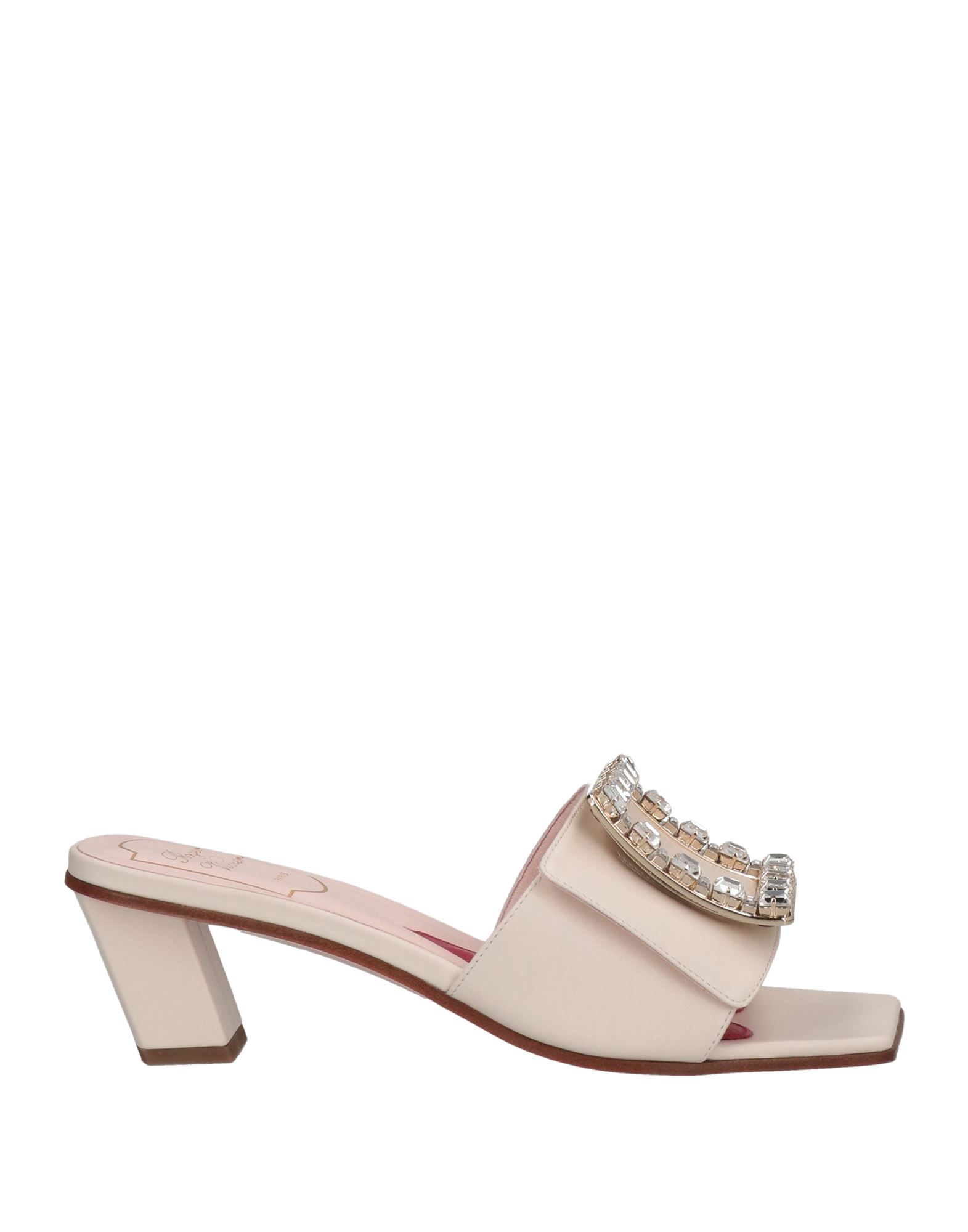 ROGER VIVIER Sandale Damen Cremeweiß von ROGER VIVIER