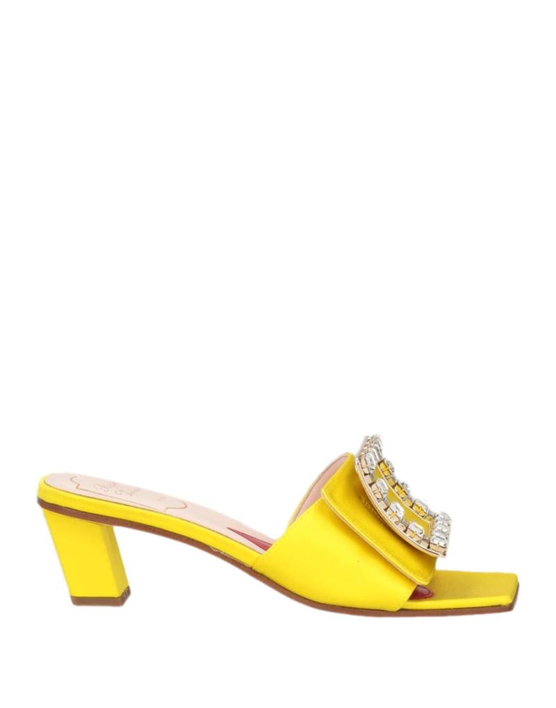 ROGER VIVIER Sandale Damen Gelb von ROGER VIVIER