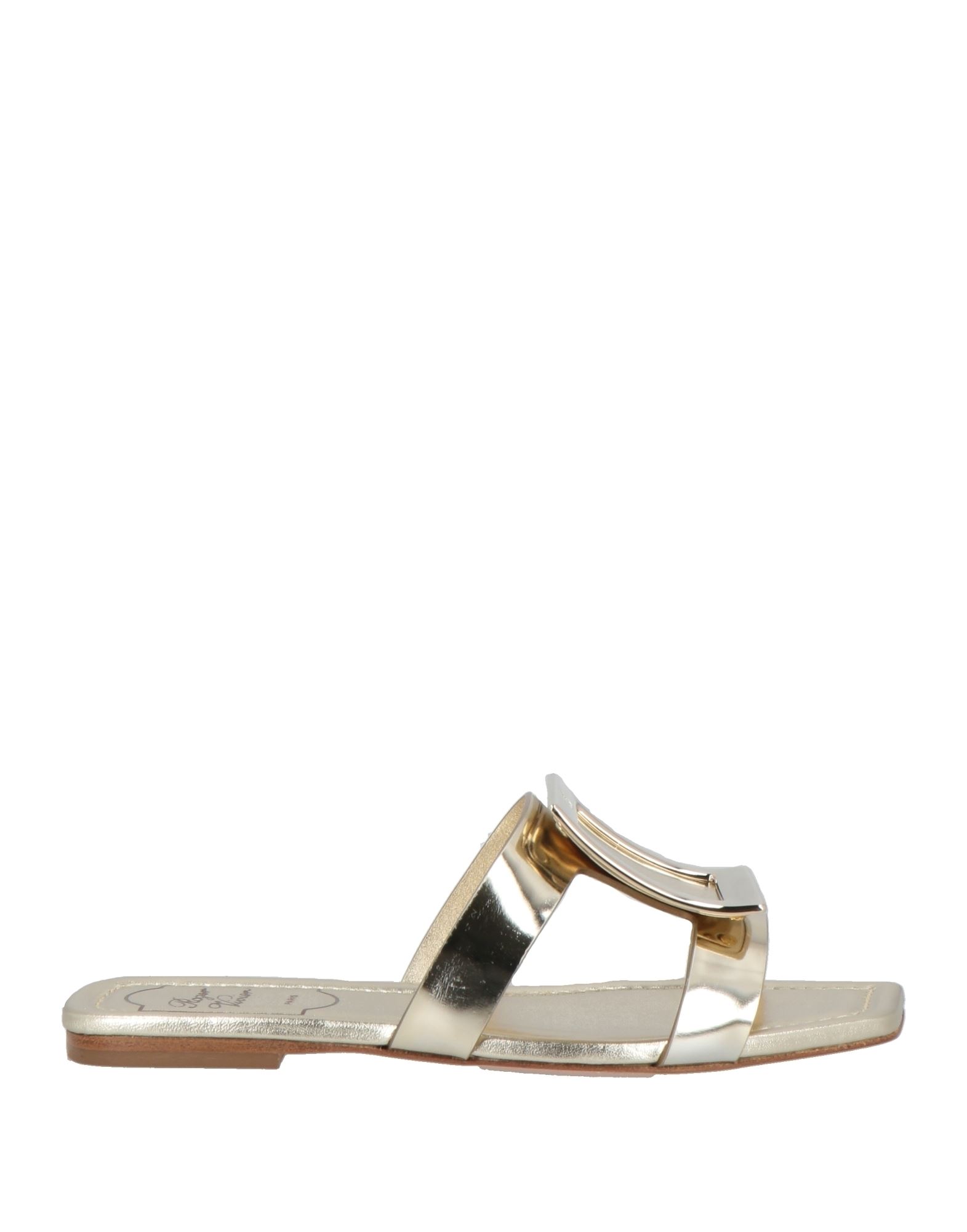 ROGER VIVIER Sandale Damen Gold von ROGER VIVIER