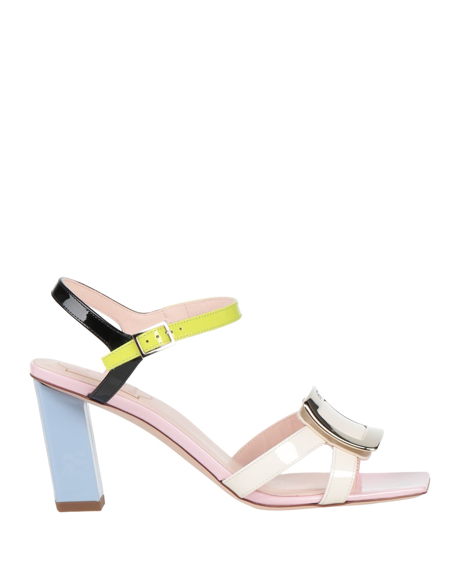 ROGER VIVIER Sandale Damen Off white von ROGER VIVIER