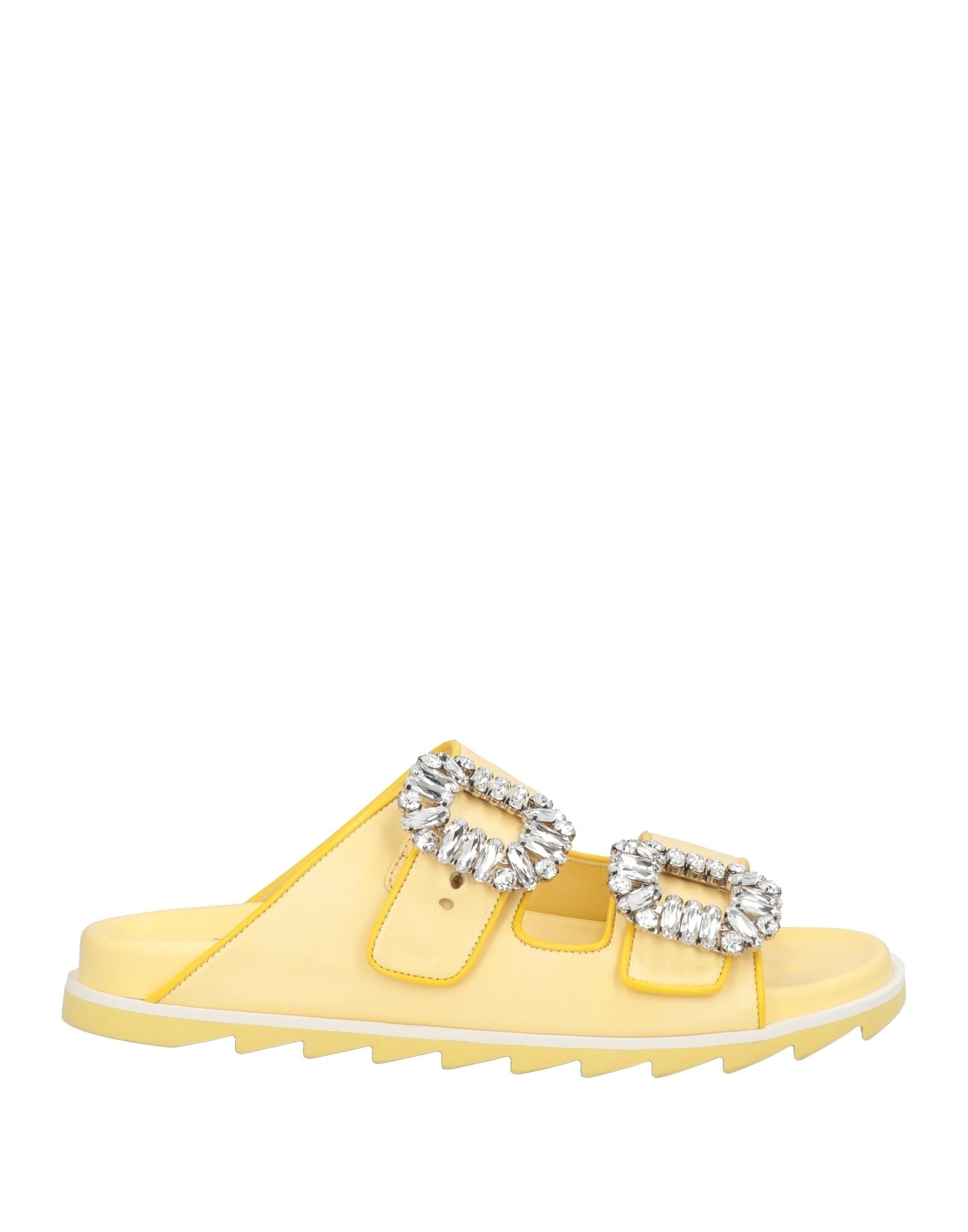 ROGER VIVIER Sandale Damen Pastellgelb von ROGER VIVIER