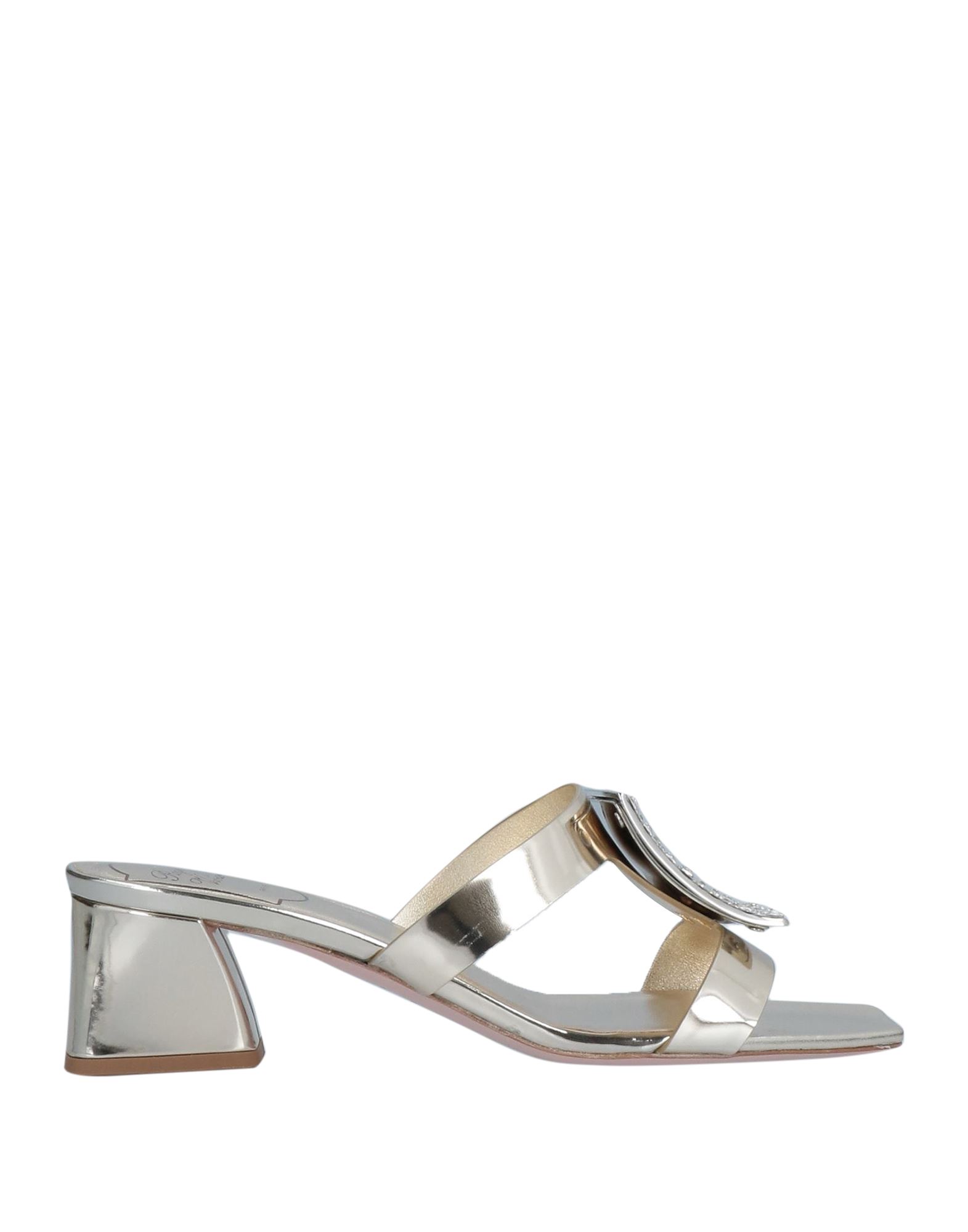 ROGER VIVIER Sandale Damen Platin von ROGER VIVIER