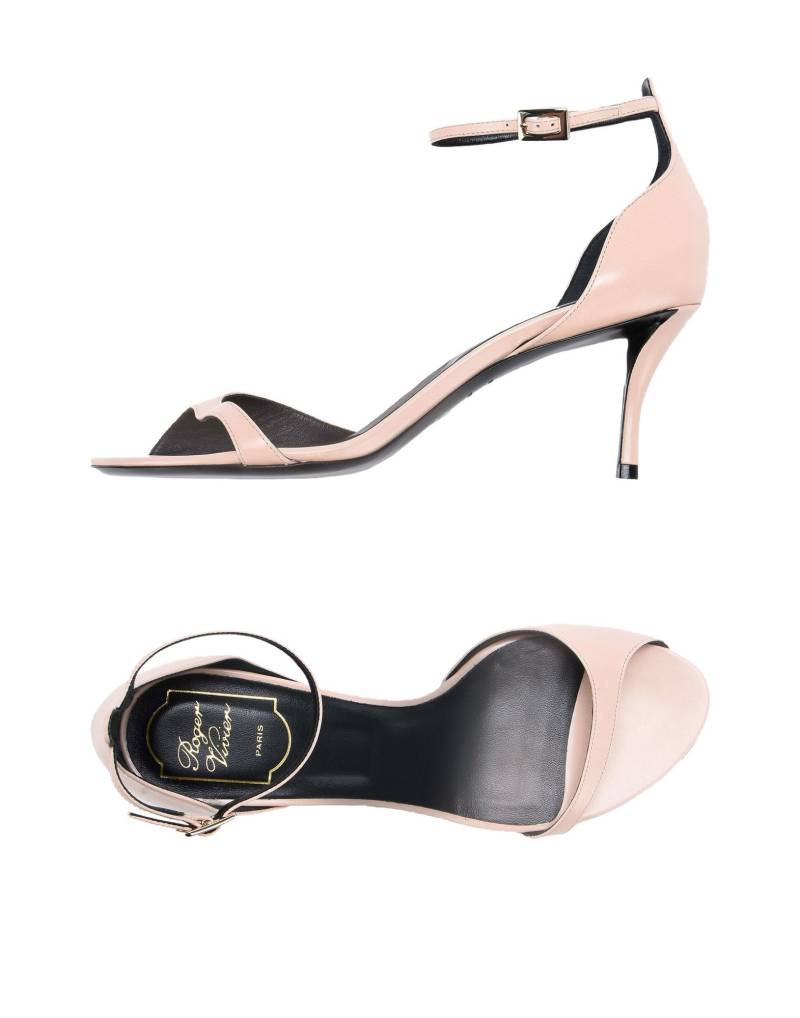 ROGER VIVIER Sandale Damen Rosa ROGER VIVIER Sandale Damen Rosa von ROGER VIVIER