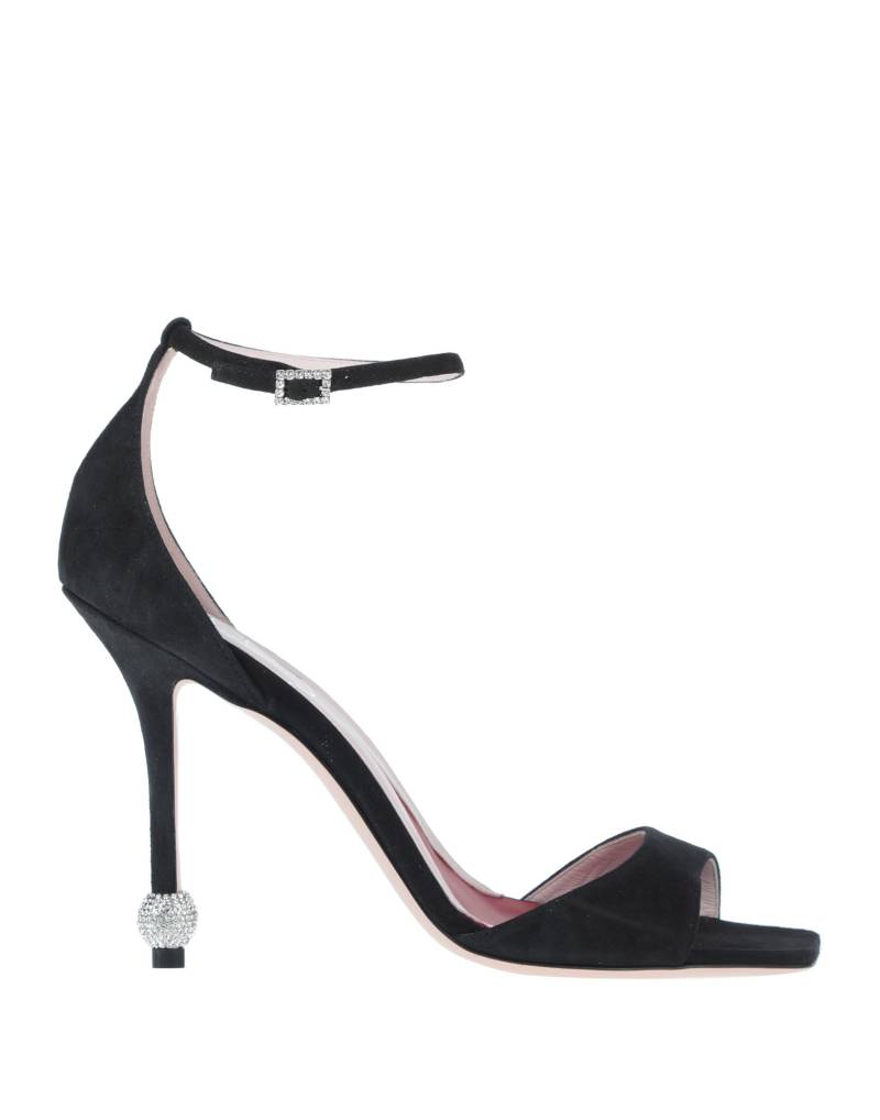 ROGER VIVIER Sandale Damen Schwarz von ROGER VIVIER