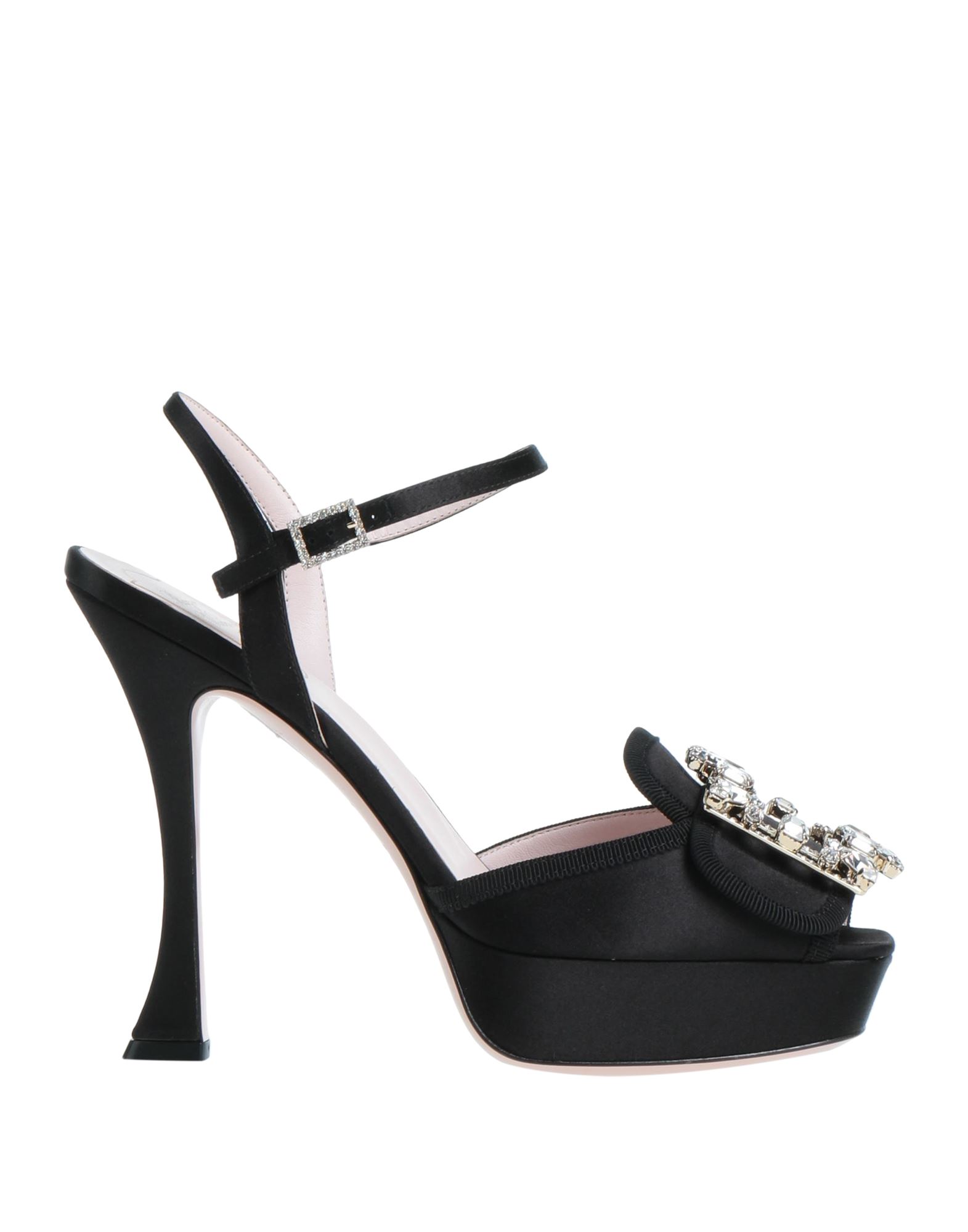 ROGER VIVIER Sandale Damen Schwarz von ROGER VIVIER