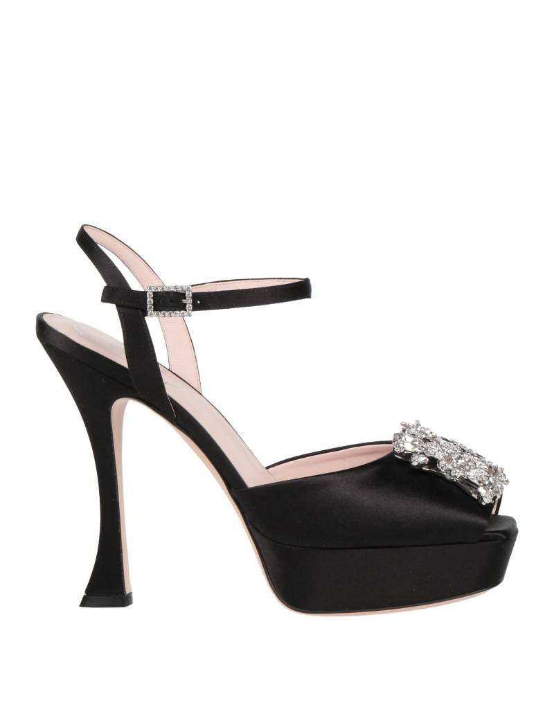ROGER VIVIER Sandale Damen Schwarz von ROGER VIVIER