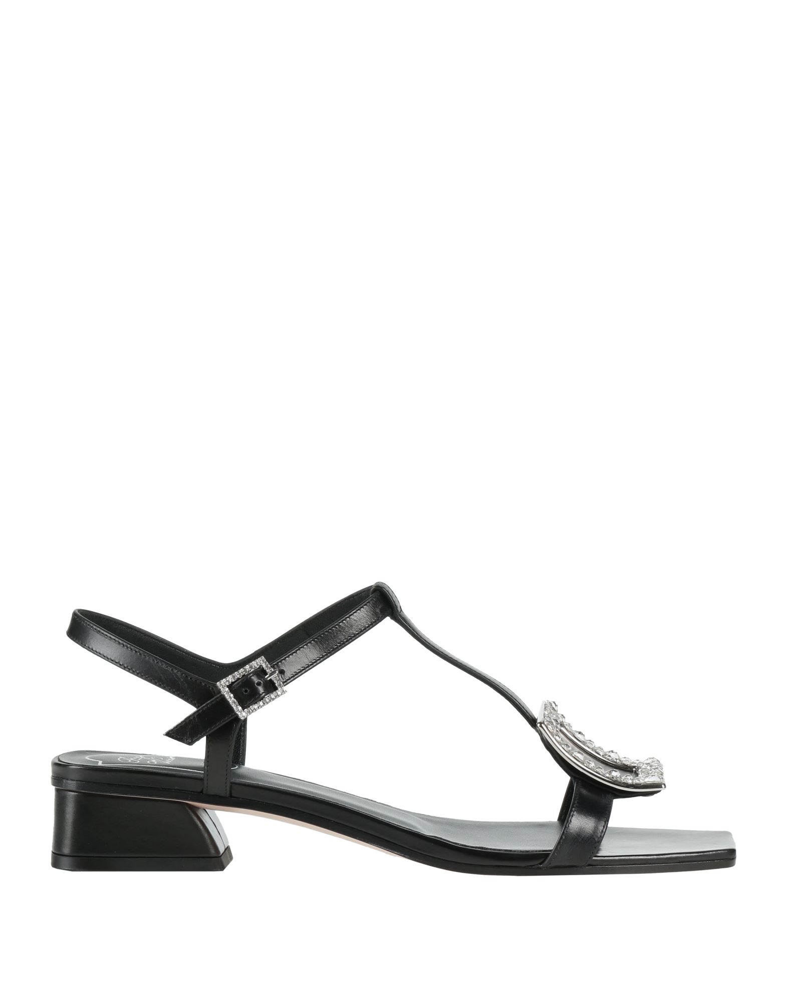 ROGER VIVIER Sandale Damen Schwarz von ROGER VIVIER