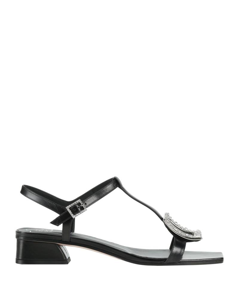 ROGER VIVIER Sandale Damen Schwarz von ROGER VIVIER