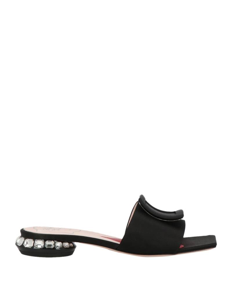 ROGER VIVIER Sandale Damen Schwarz von ROGER VIVIER