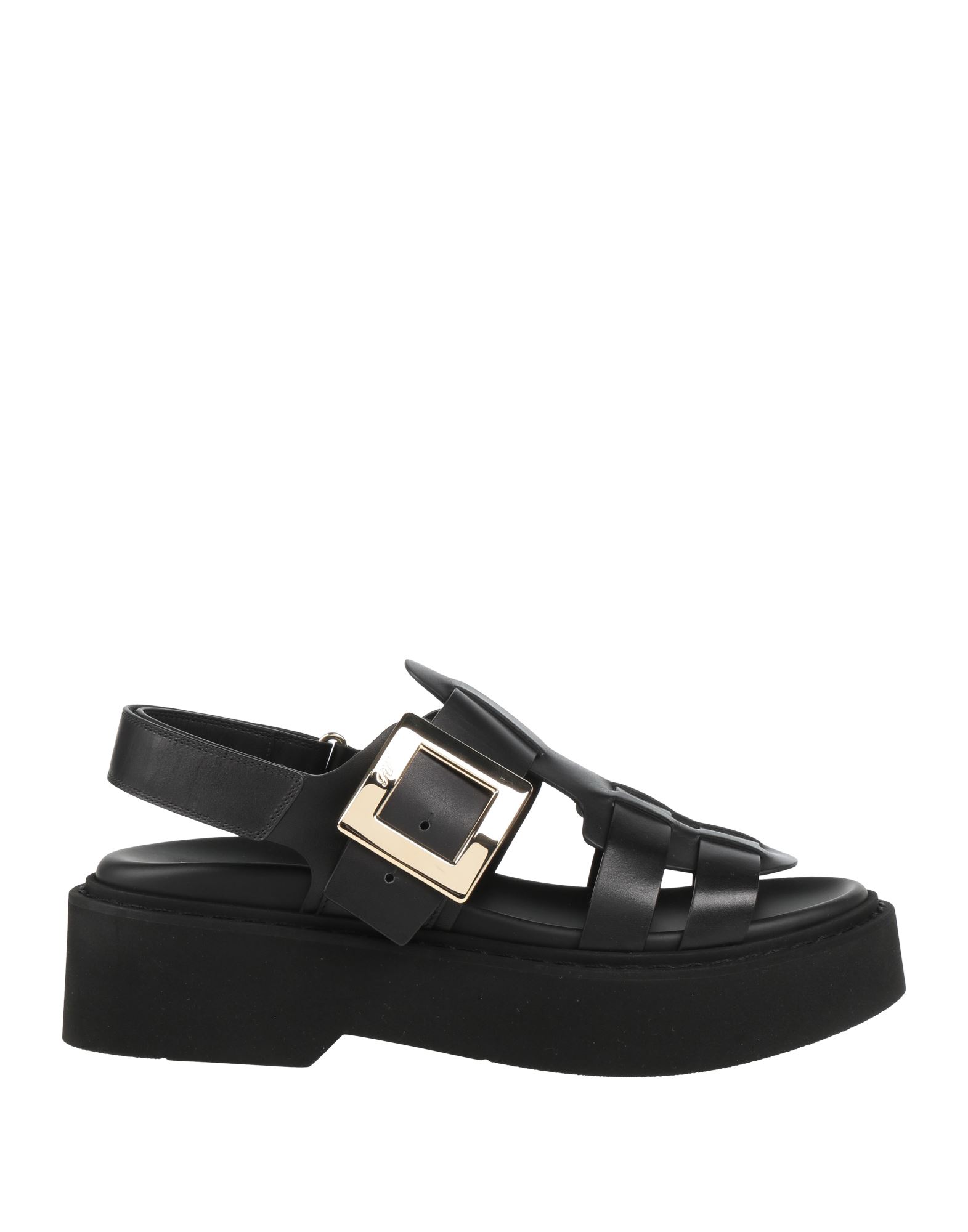 ROGER VIVIER Sandale Damen Schwarz von ROGER VIVIER