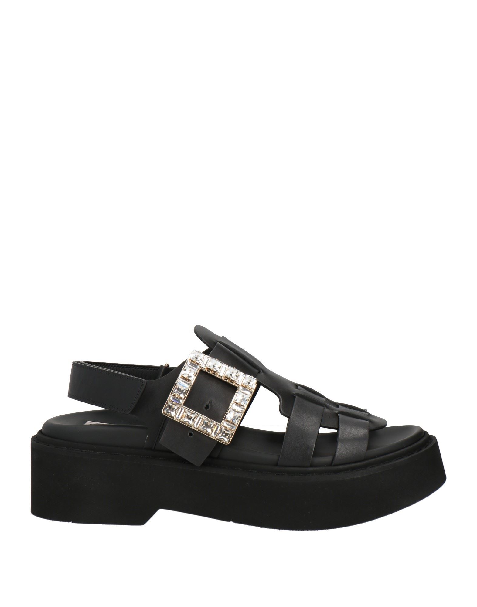 ROGER VIVIER Sandale Damen Schwarz von ROGER VIVIER