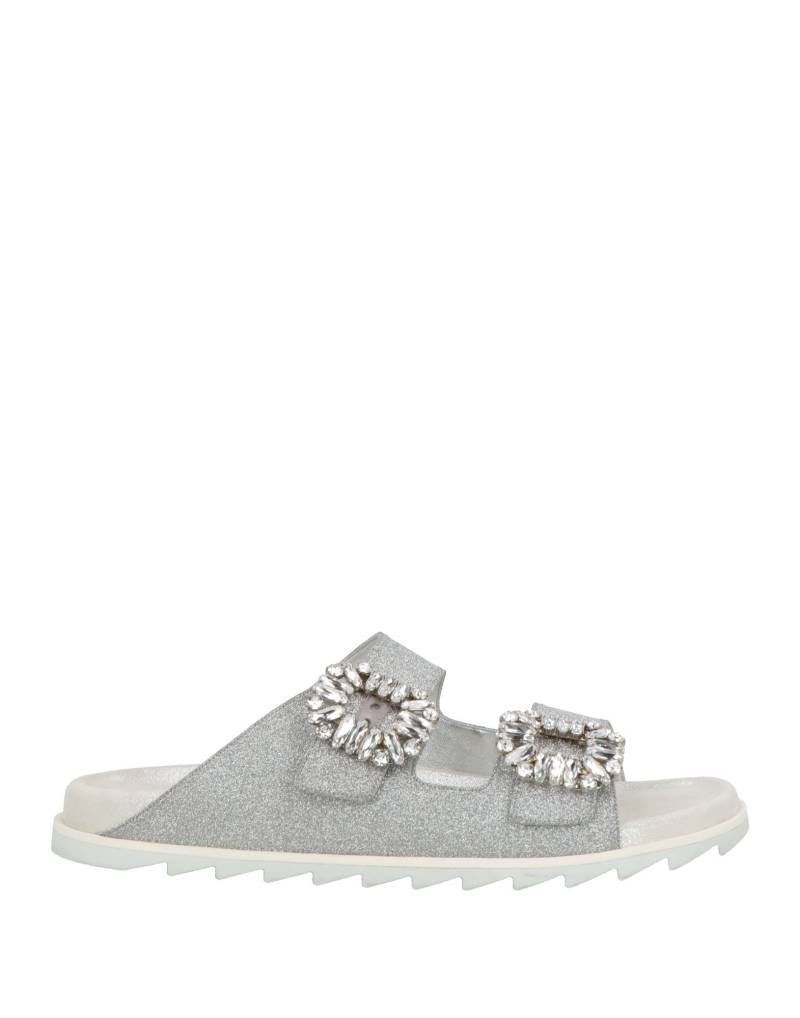 ROGER VIVIER Sandale Damen Silber von ROGER VIVIER
