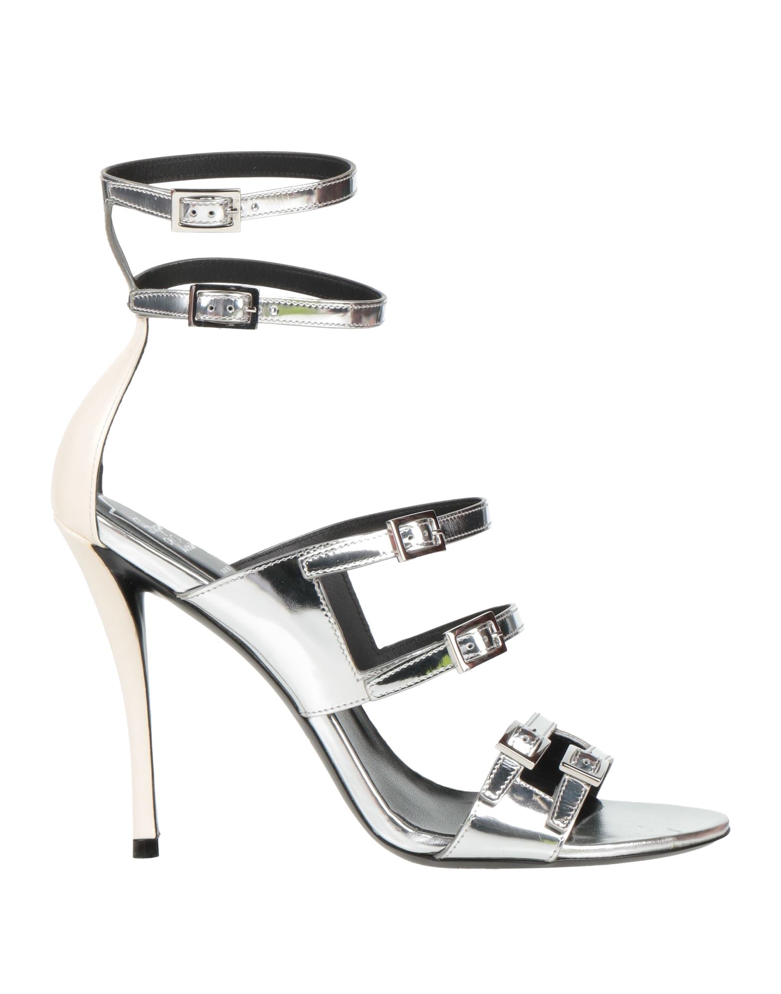ROGER VIVIER Sandale Damen Silber von ROGER VIVIER