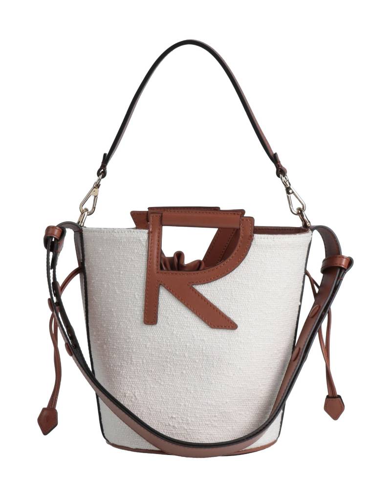 ROGER VIVIER Schultertasche Damen Elfenbein von ROGER VIVIER