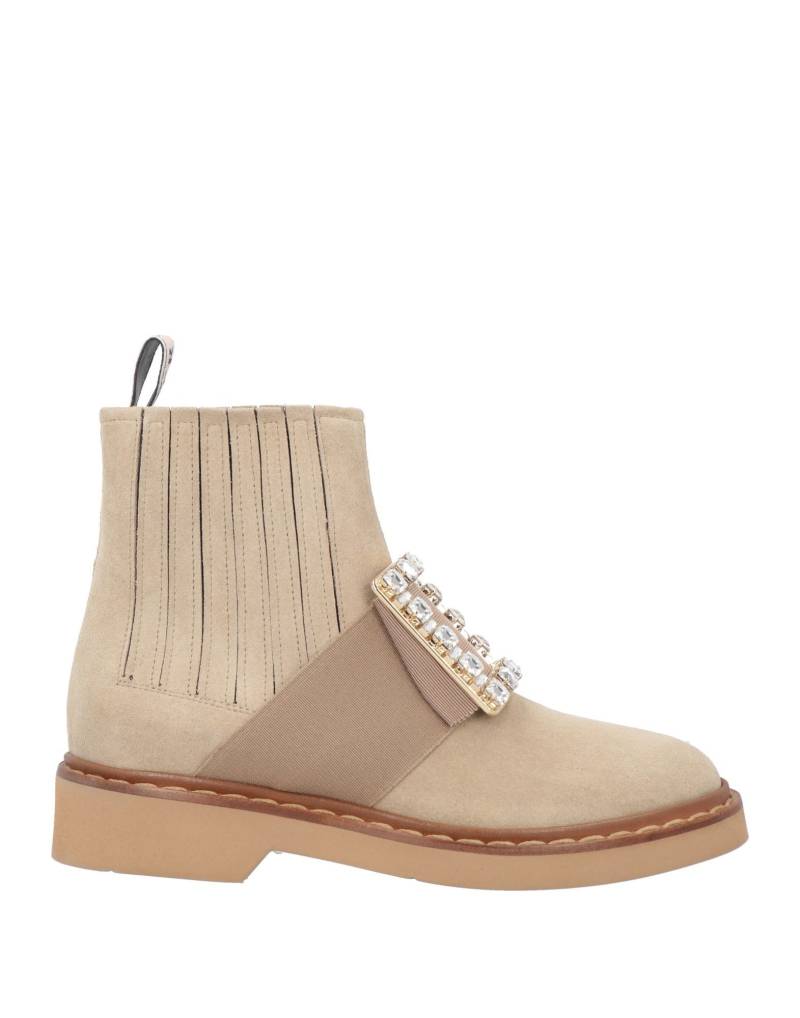 ROGER VIVIER Stiefelette Damen Hellgrau von ROGER VIVIER