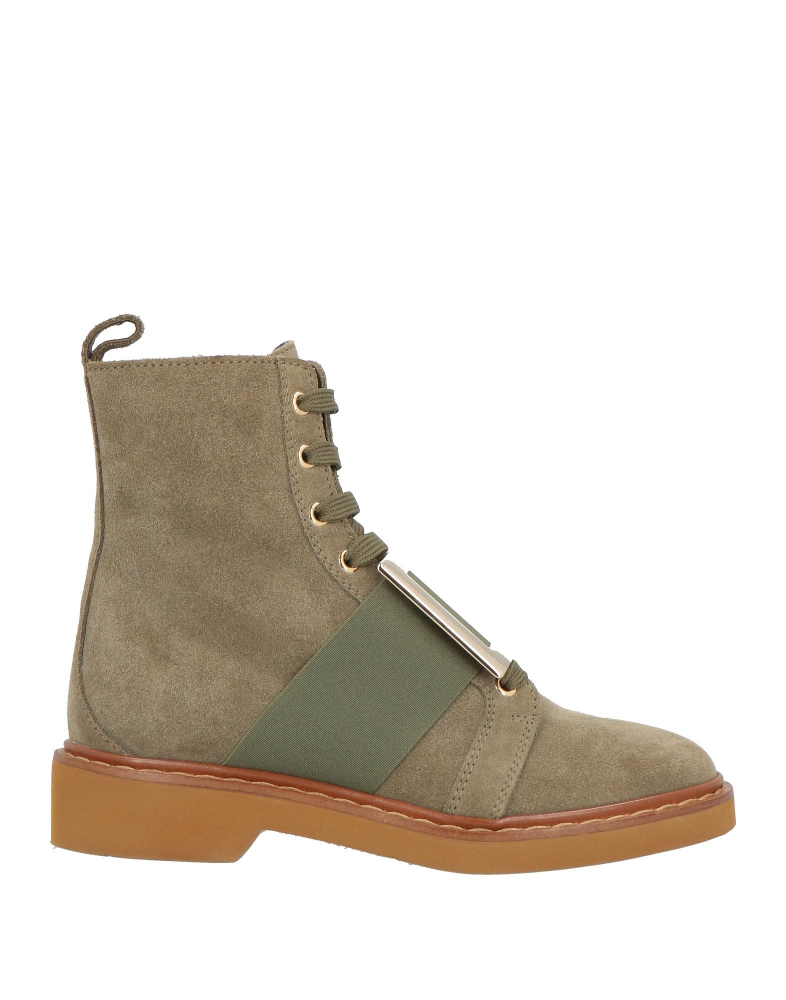 ROGER VIVIER Stiefelette Damen Militärgrün von ROGER VIVIER