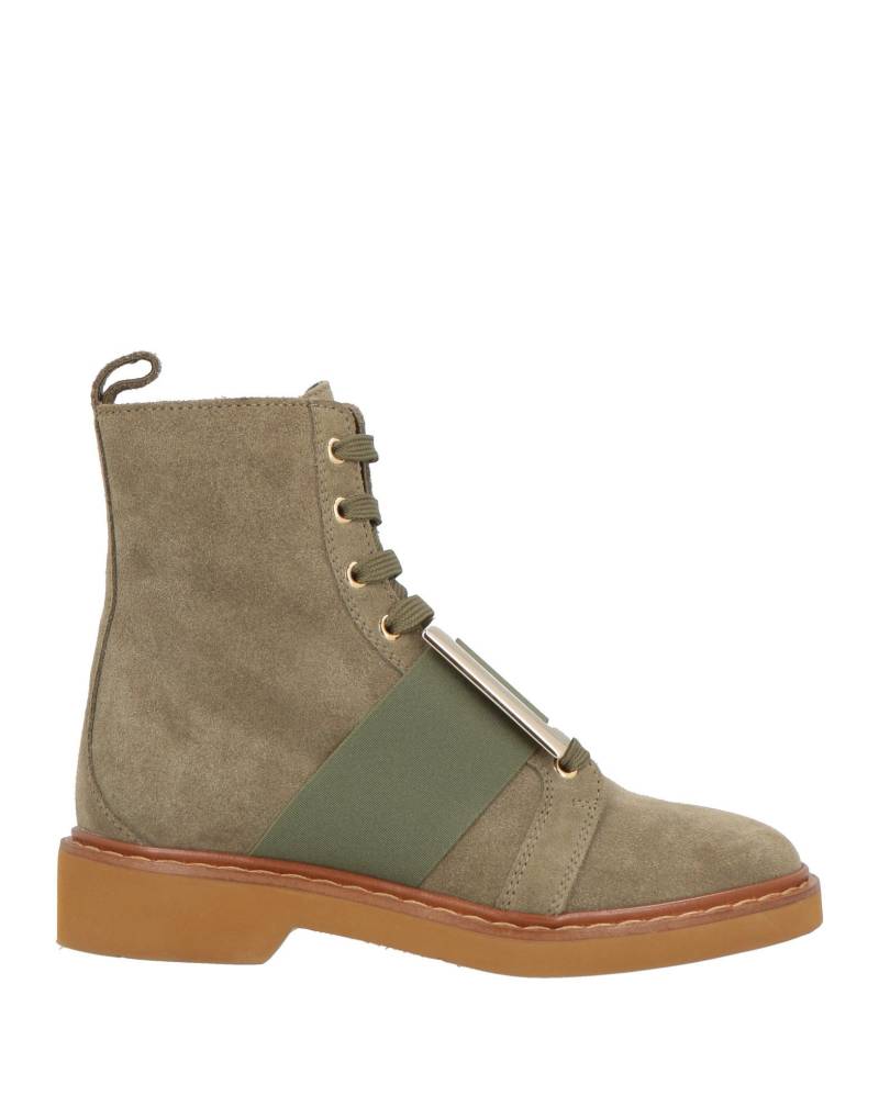 ROGER VIVIER Stiefelette Damen Militärgrün von ROGER VIVIER