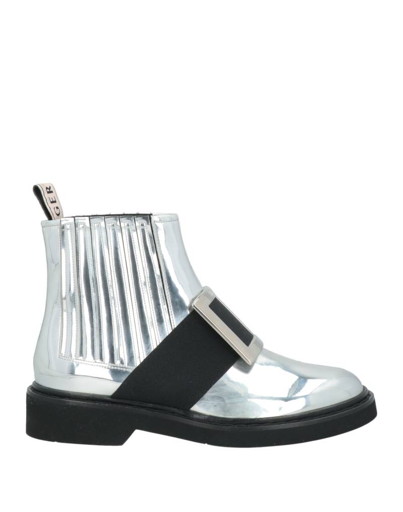 ROGER VIVIER Stiefelette Damen Silber von ROGER VIVIER