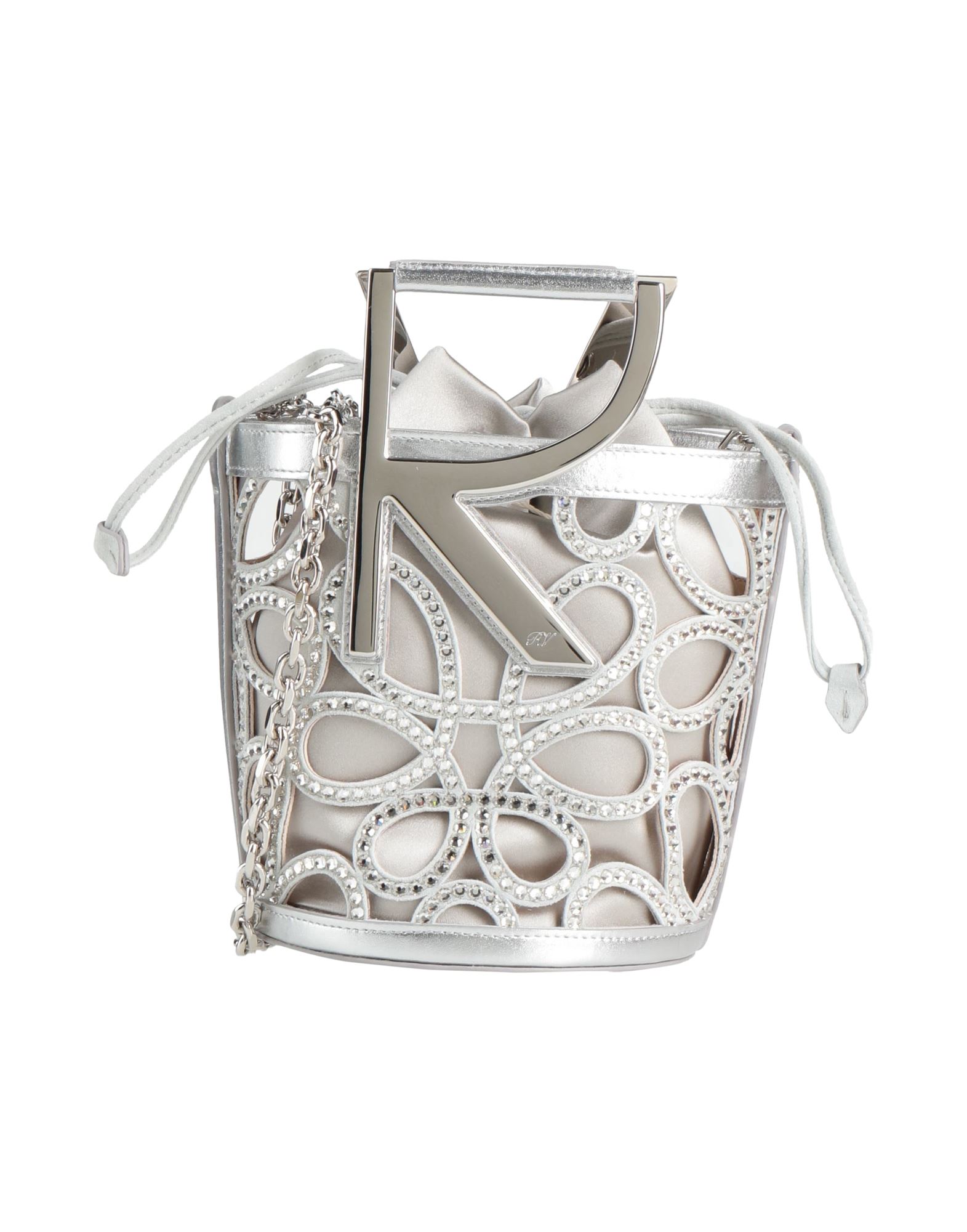 ROGER VIVIER Umhängetasche Damen Silber von ROGER VIVIER
