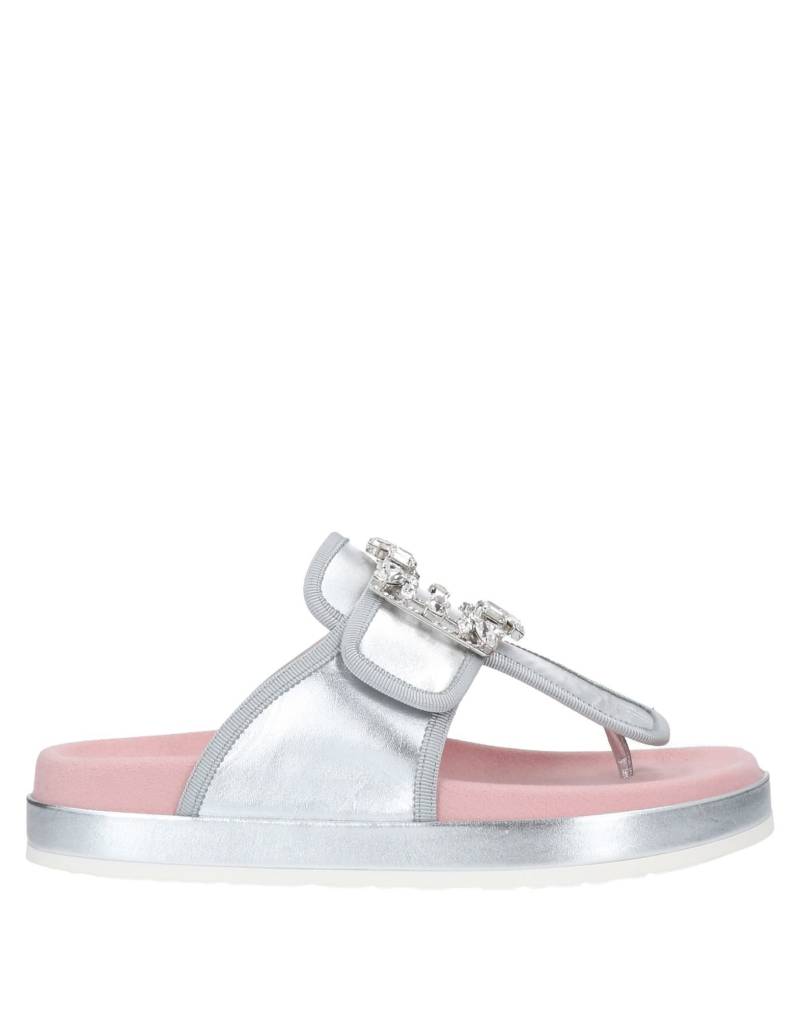 ROGER VIVIER Zehentrenner Damen Silber von ROGER VIVIER