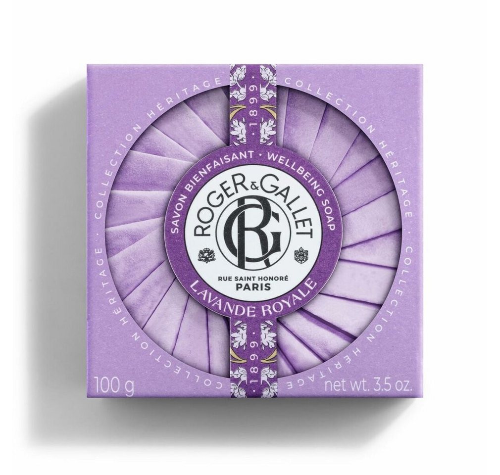 ROGER & GALLET Körperpflegemittel R&g heritage lavande royale savon 100g ROGER & GALLET Körperpflegemittel R&g heritage lavande royale savon 100g von ROGER & GALLET
