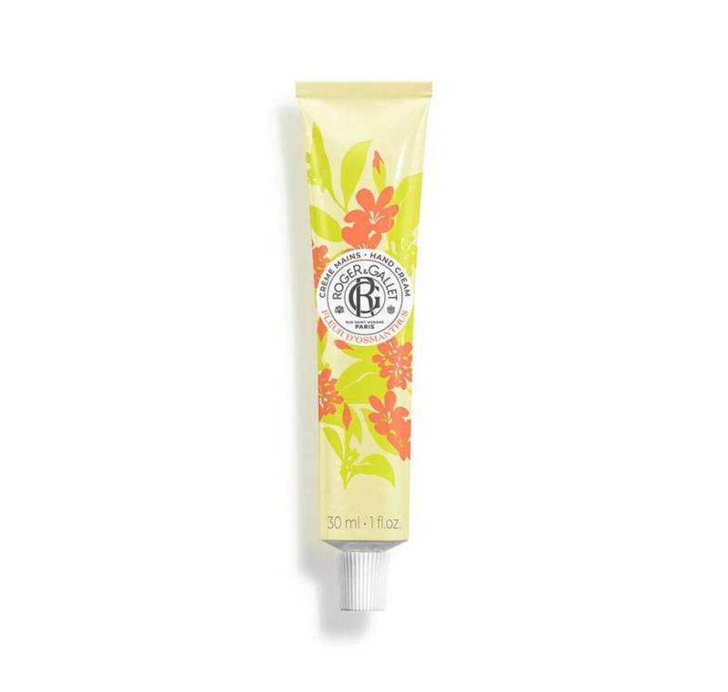 ROGER & GALLET Nagelpflegecreme FLEUR D'OSMANTHUS hand and nail cream 30ml von ROGER & GALLET