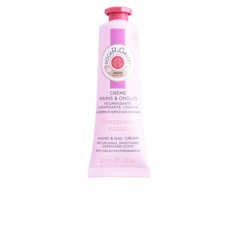 ROGER & GALLET Nagelpflegecreme GINGEMBRE ROUGE crème mains 30ml von ROGER & GALLET