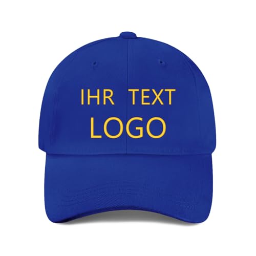 ROHBVMN Basecap personalisiert mit Foto/Logo/Text | Kappe selbst gestalten | personalisiertes Baseball Cap | Trucker Cap Herren Damen in großen Mengen | Mesh Cap für Männer Frauen von ROHBVMN