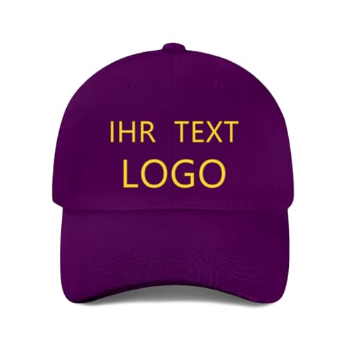 ROHBVMN Basecap personalisiert mit Foto/Logo/Text | Kappe selbst gestalten | personalisiertes Baseball Cap | Trucker Cap Herren Damen in großen Mengen | Mesh Cap für Männer Frauen von ROHBVMN