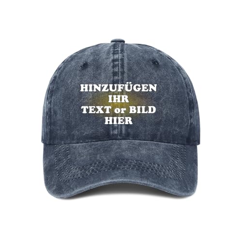 ROHBVMN Basecap personalisiert mit Foto/Logo/Text | Klassische Trucker-Kappe selbst gestalten | personalisiertes Baseball Cap für Männer Frauen | Mesh Cap Verstellbar Herren Damen ROHBVMN Basecap personalisiert mit Foto/Logo/Text | Klassische Trucker-Kappe selbst gestalten | personalisiertes Baseball Cap für Männer Frauen | Mesh Cap Verstellbar Herren Damen von ROHBVMN