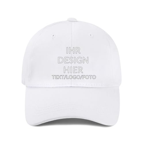 ROHBVMN Basecap personalisiert mit Foto/Logo/Text | Trucker Cap Mesh-Kappe selbst gestalten | Verstellbare Baseball Cap für Männer Frauen | Unisex Dad Cap Schwarz ROHBVMN Basecap personalisiert mit Foto/Logo/Text | Trucker Cap Mesh-Kappe selbst gestalten | Verstellbare Baseball Cap für Männer Frauen | Unisex Dad Cap Schwarz von ROHBVMN