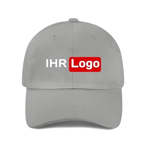 ROHBVMN Basecap personalisiert mit Foto/Logo/Text | Verstellbare Kappe für Männer & Frauen | personalisierte Schirmmütze selbst gestalten | Mesh Cap Baseball Cap Herren Damen von ROHBVMN