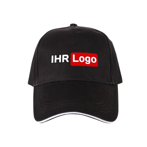 ROHBVMN Basecap personalisiert mit Foto/Logo/Text | Verstellbare Kappe für Männer & Frauen | personalisierte Schirmmütze selbst gestalten | Mesh Cap Baseball Cap Herren Damen von ROHBVMN