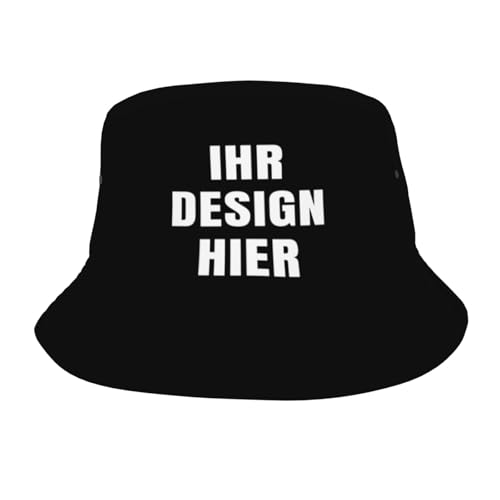 ROHBVMN personalisiert Cap personalisierte Bucket hat personalisierte Fischerhut personalisiertes anglerhut Text Cap selbst gestalten mit Foto/Namen, personalisierte Sonnenhut für Männer & Frauen von ROHBVMN