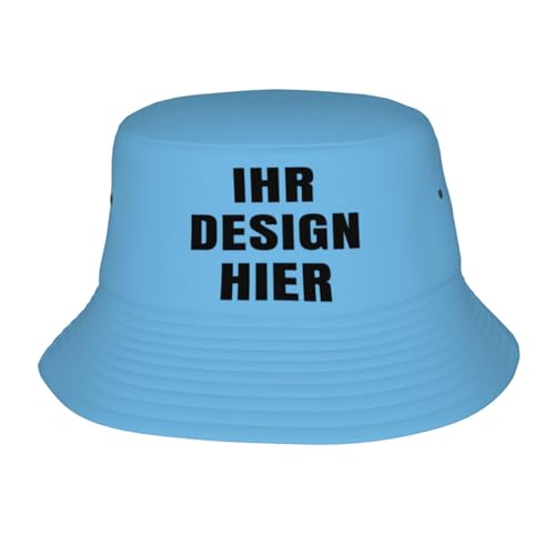 ROHBVMN personalisiert Cap personalisierte Bucket hat personalisierte Fischerhut personalisiertes anglerhut Text Cap selbst gestalten mit Foto/Namen, personalisierte Sonnenhut für Männer & Frauen von ROHBVMN