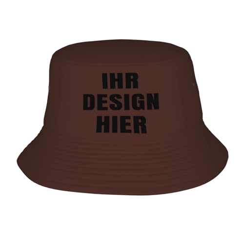 ROHBVMN personalisiert Cap personalisierte Bucket hat personalisierte Fischerhut personalisiertes anglerhut Text Cap selbst gestalten mit Foto/Namen, personalisierte Sonnenhut für Männer & Frauen von ROHBVMN
