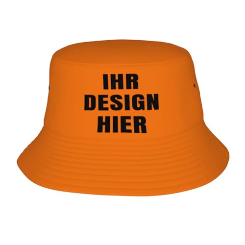 ROHBVMN personalisiert Cap personalisierte Bucket hat personalisierte Fischerhut personalisiertes anglerhut Text Cap selbst gestalten mit Foto/Namen, personalisierte Sonnenhut für Männer & Frauen von ROHBVMN